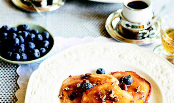 Банановые оладьи от Юлии Высоцкой