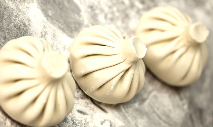 Хинкали от шеф-повара ресторана Мамаlыgа Изо Дзандзава