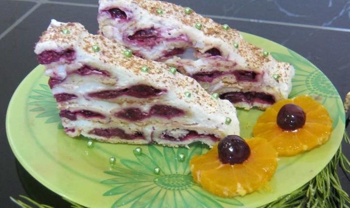 Торт Зимняя вишня