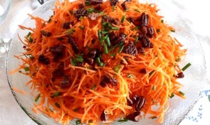 Еврейский морковный салат