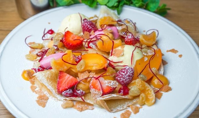 Сладкие блины