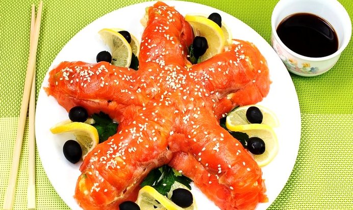 Суши-торт Морская звезда