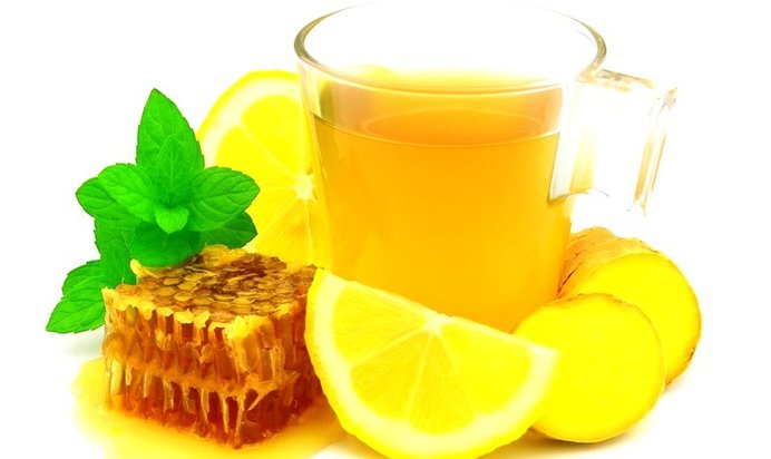 Имбирный чай с медом