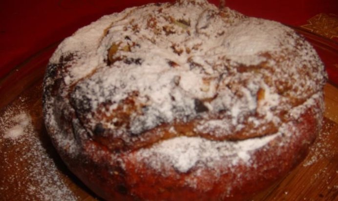 Шарлотка в тыкве Хоккайдо