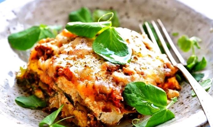 Капустная лазанья с фаршем