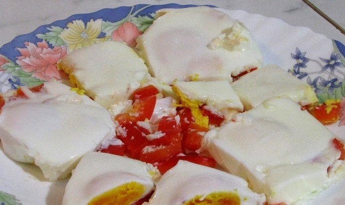 Яичница в пароварке