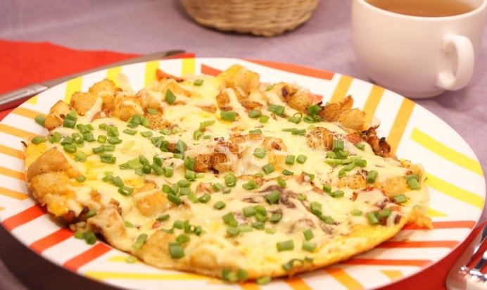 Яичница по-французски