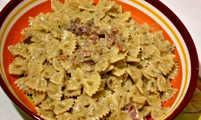 Фарфалле с песто