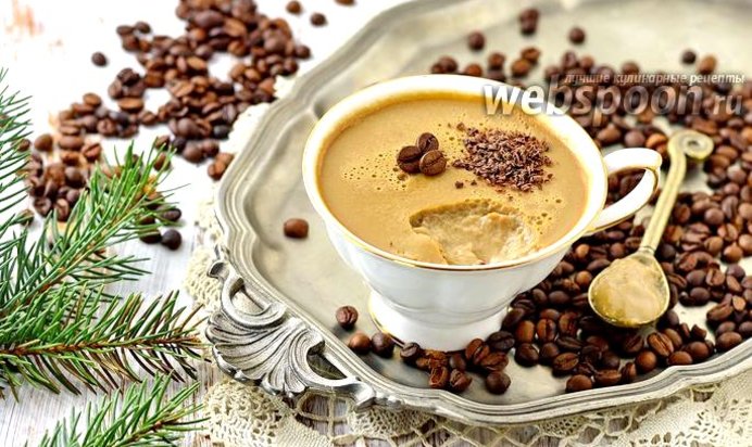 Десерт «Кофе по-баварски»