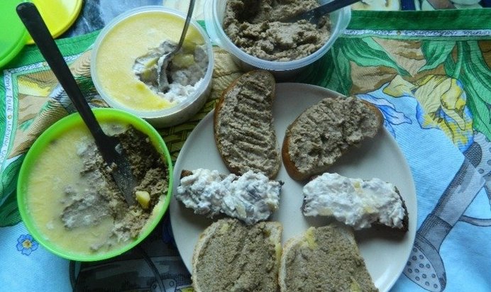 Паштеты для бутербродов