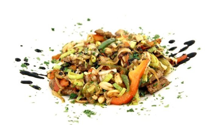 Овощи по‑китайски, приготовленные на пару