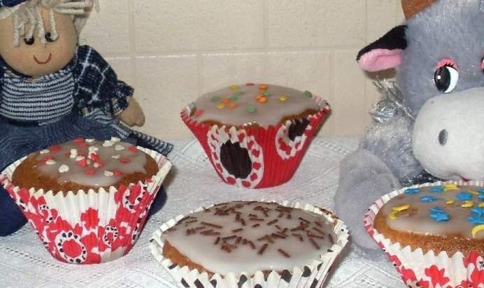 Бисквитные кексики