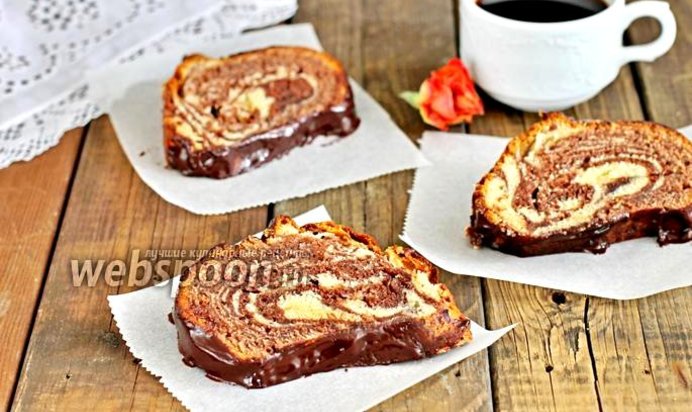 Кекс «Зебра»