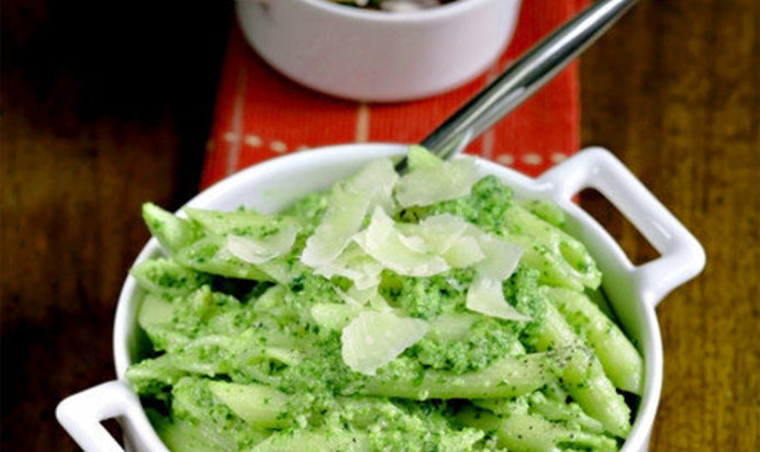 Паста Пенне с соусом песто