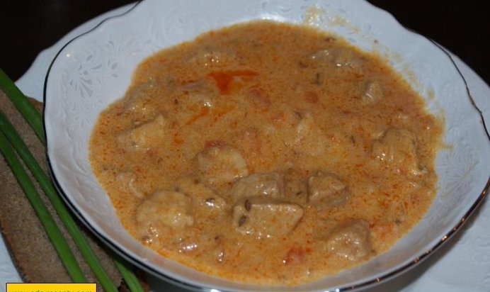 Гуляш поджарка из свинины