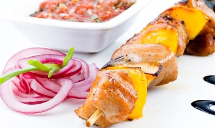 Шашлык из форели