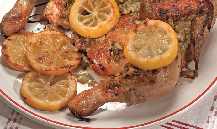 Цыпленок Ала Дьяболо