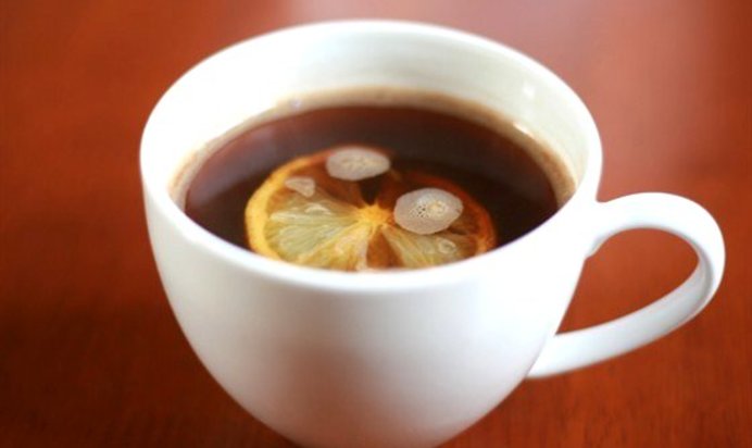 Кофе с лимоном