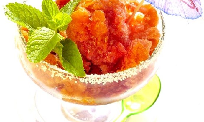 Шербет из чая «Эрл Грей» с лимоном