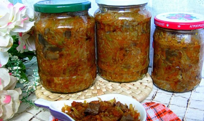 Солянка с грибами