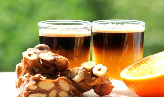 Кофе с апельсиновым соком