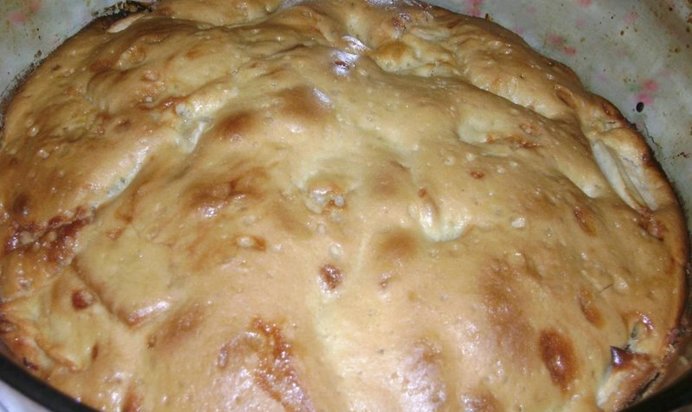 Шарлотка с маргарином