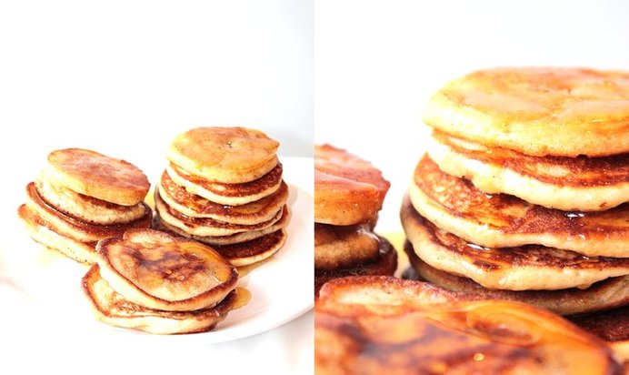 Оладьи на ряженке