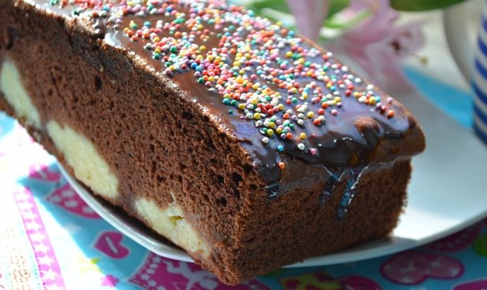 Шоколадный пирог Джинга