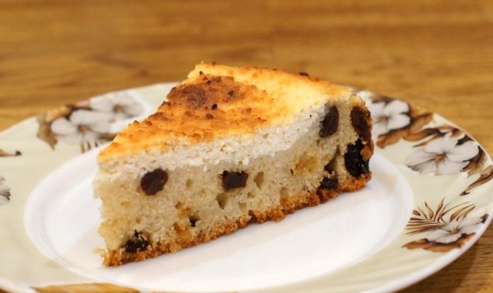 Пирожные с изюмом