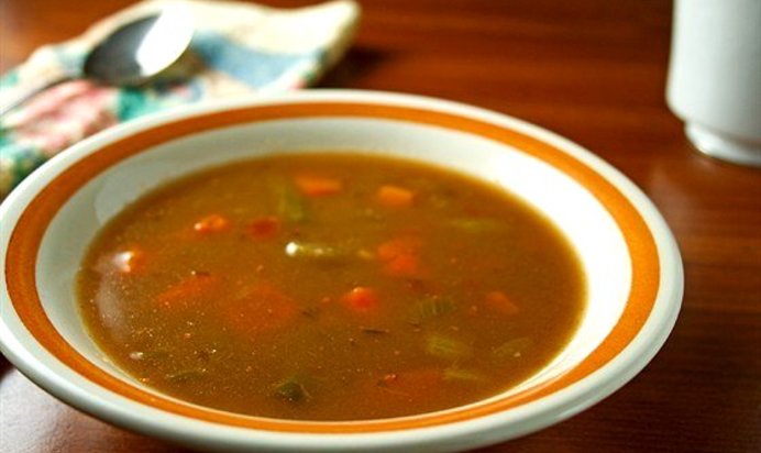 Густой говяжий бульон