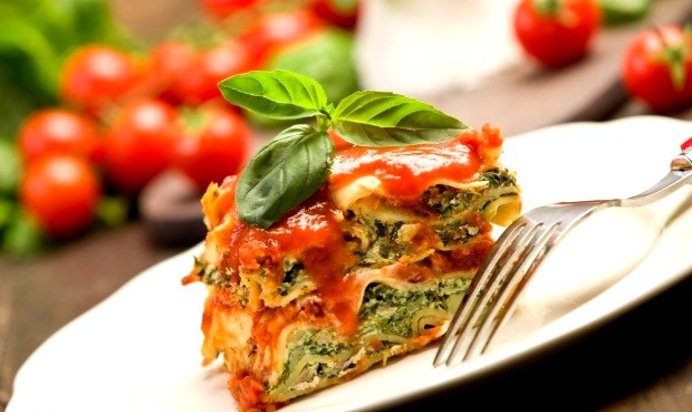 Лазанья низкокалорийная