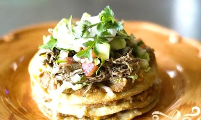 Тостада по-мексикански