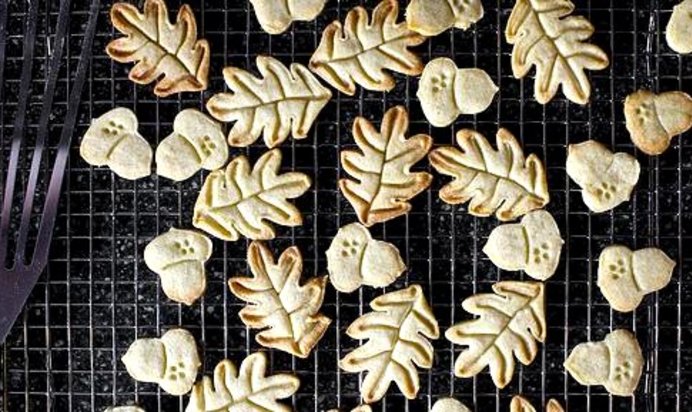 Печенье с мускатным орехом и кленовым сиропом