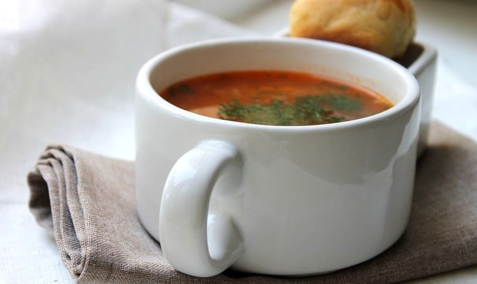 Борщ из кролика