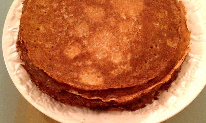 Тонкие французские блинчики