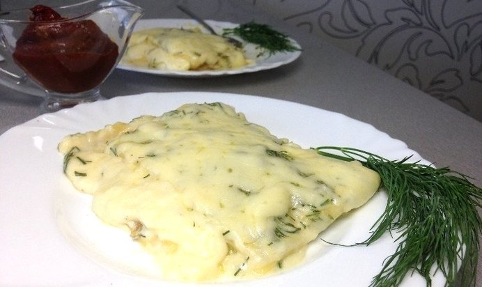 Сырная лазанья