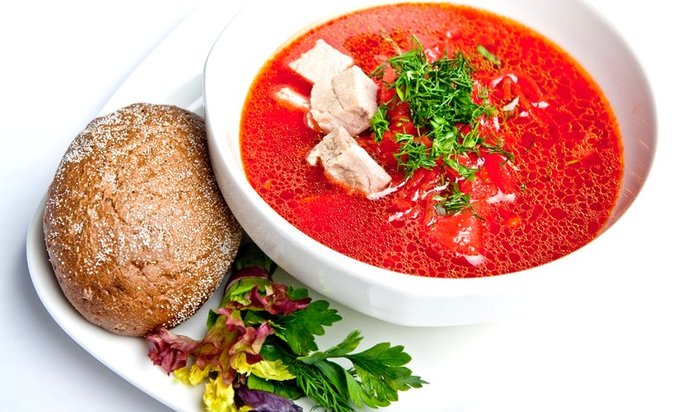 Борщ с говядиной в мультиварке