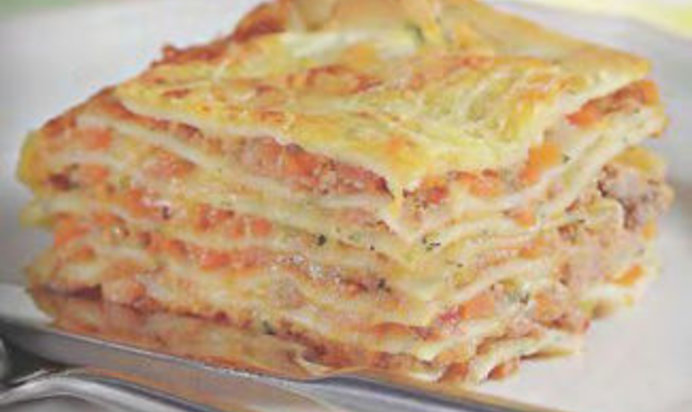 Лазанья с крапивой