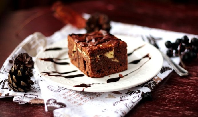 Брауни с творогом