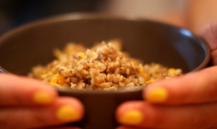 Гречневая каша на сливках