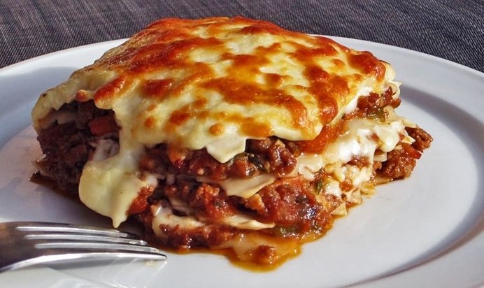 Лазанья в микроволновке