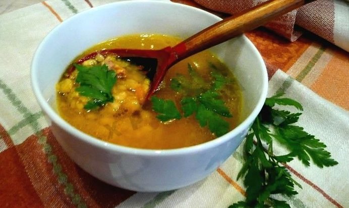 Гороховый суп с тушенкой