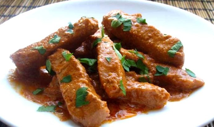 Гуляш кусочками