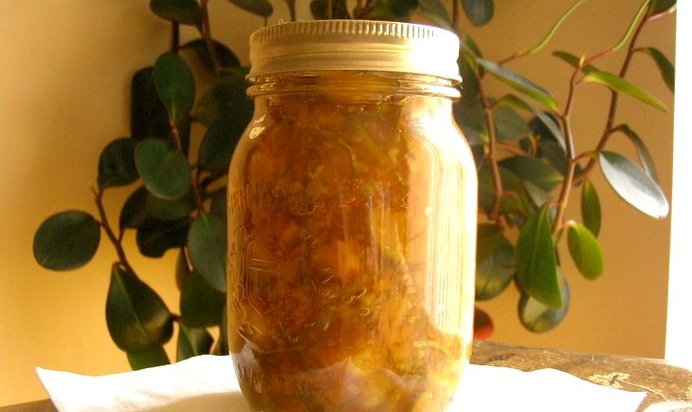 Варенье из кабачков в сиропе