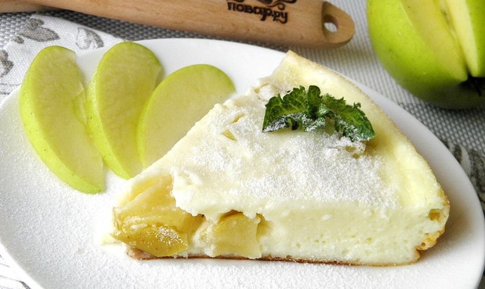 Диетическая творожная запеканка в мультиварке