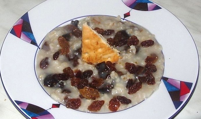 Овсянка с финиками