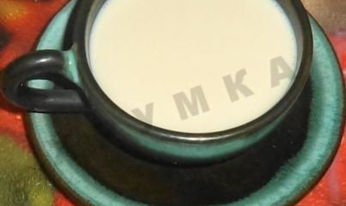 Зеленый чай с молоком латте