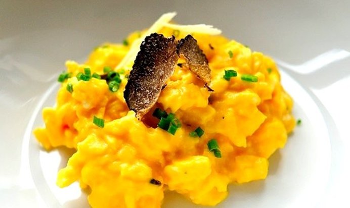 Омлет с трюфелями