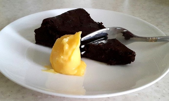 Шоколадный торт без муки