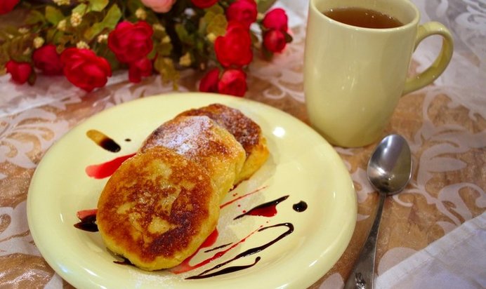 Диетические сырники из творога